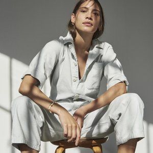 Madewell x As Ever Light Blue Jumpsuit Coverall